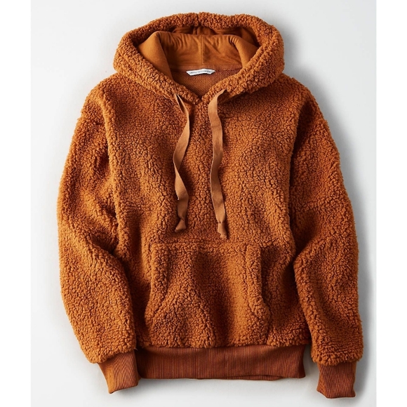 American Eagle Outfitters Tops - 🌟SALE🌟 AE Sherpa Hoodie